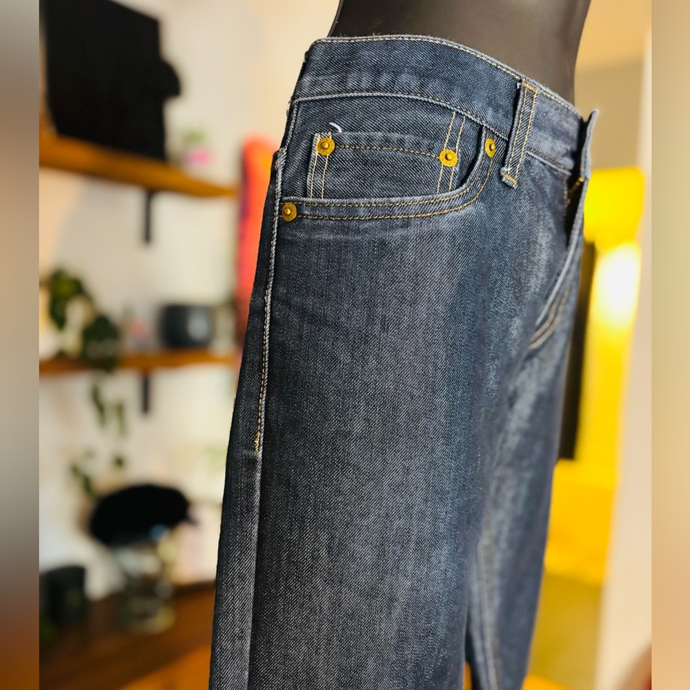 Levi's 511 Slim Fit Jeans W27 L27 (14R) - Dark Blue, Like New - Picture 4 of 10
